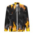 thumbnail image 4 of LOVZFMLL Jackets for Men Pullover Sweater Stand Collar Elastic Solid Color Half Sweater For Men Stand-up Collar Sweater, 4 of 4