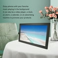 thumbnail image 3 of 18.5 Inch Digital Photo Frame, 1080P HD IPS Screen Electronic Smart Photo Frame, 128GB, Wall Mountable Picture Frame With Music, 180 Viewing Angle, Instantly Share Photos Videos, 3 of 8