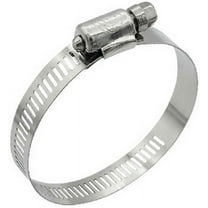 Seachoice 23386 Stainless-Steel Marine Hose Clamps, 1/2" Band, Size #16, 10/Bx, 50-23386