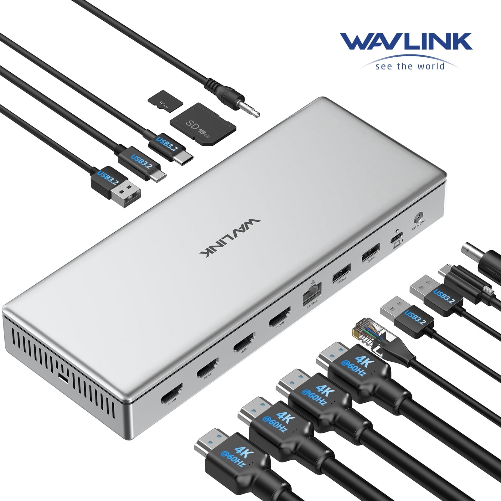 Anker 675 USB-C Docking Station (12-in-1 Monitor Stand Wireless