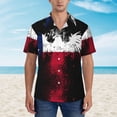 thumbnail image 3 of Cactus Mens Hawaiian Shirt Short Sleeve Casual Button Up Tropical Summer Beach Shirt, 3 of 9