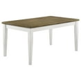 thumbnail image 3 of Coaster Appleton 7-Piece Rectangular Wood Dining Set in Distressed White, 3 of 15