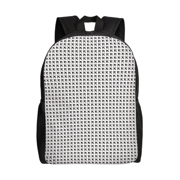 Fotbe Airplane Mochila de Viaje para Laptop, Mochila Ejecutiva Delgada y Resistente 15.6"