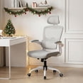 thumbnail image 1 of Silla de Oficina Ergonómica HOMEMAKE FURNITURE Color Gris Moderno, 1 of 7