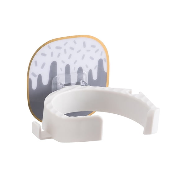 Ewgqwb Hair Dryer Holder Hair Dryer Holder Bathroom Adhesive Blow Dryer Holder Wall Mounted Hair Dryer Rack Hair Care Tools Storage Box Easily Control All Kinds Of Hair Dryers