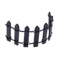 thumbnail image 2 of TISHITA Miniature Garden Fence Decorative Fence for Fairy Garden DIY Model Flowerpot black, 2 of 8
