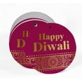 thumbnail image 2 of Inkdotpot Pack Of 50 Happy Diwali Favor Paper Tags Craft Real Gold Foil Hang Tags, 2 of 7