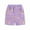 Purple, variant on Hiijoy Toddler Girls Knit Active Shorts Rainbow Print Elastic Waist Shorts, Sizes 1-7