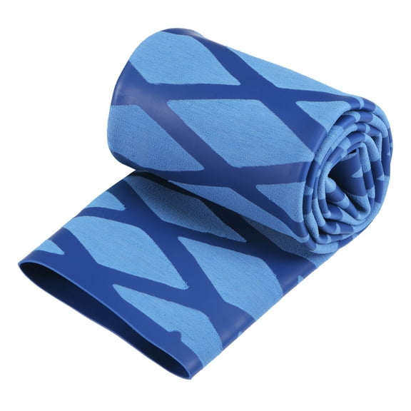 35mm Dia 1.6ft 2:1 Blue Heat Shrink Wrap Tubing for Fishing Rod