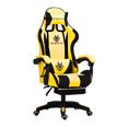 thumbnail image 1 of Silla Gamer Ergonómica NIAN con Reposa Pies altura ajustable Color Amarilla, 1 of 3
