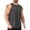Grey, variant on Y.F.H sunbest Men's Black Gym Tank Top Workout Muscle Sleeveless Shirts for Fitness Training Dry Fit Lightweight,2XL