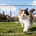 thumbnail image 5 of PetJoy 2 in 1 Cat Shock Collar with Remote,Cat Training Collar with 4 Modes,Auto Anti Meow Collar,Mild and Helpful,Pink,Christmas Birthday Gifts, 5 of 7