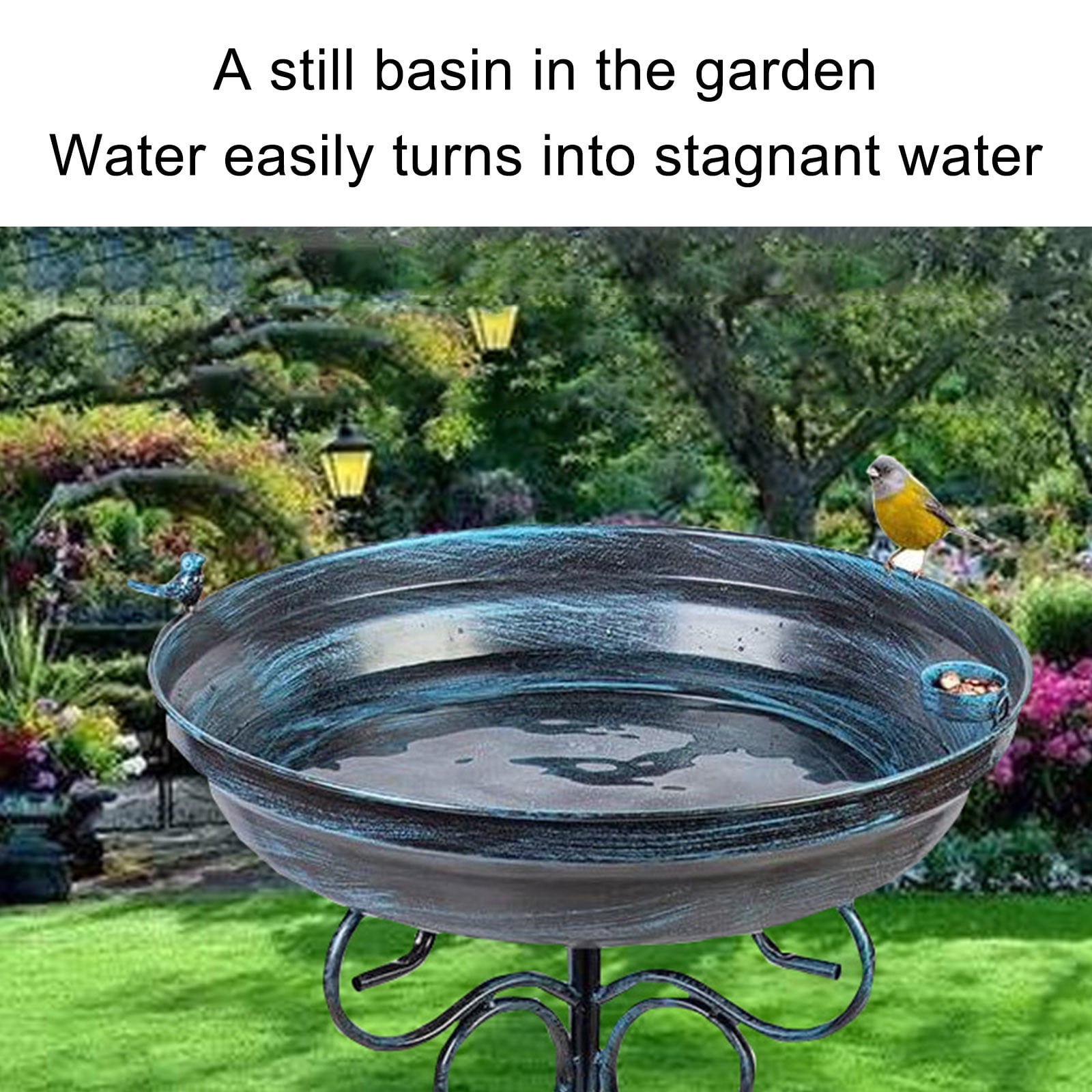 Solar Powered Water Wiggler under $5! Yannianjz Solar Powered Water Wiggler, Bird Bath Bubbler and Agitator for Garden Pond, Water Ripples Maker to Attract Birds and Prevent Mosquitoes