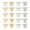 5 Pairs Silvery+5 Pairs Golden, variant on 10 Pairs Magnetic Snaps for Purses and Totes, No-Sew Metal Buttons for Sewing, Craft, Purses, Bags, Clothes, Leather