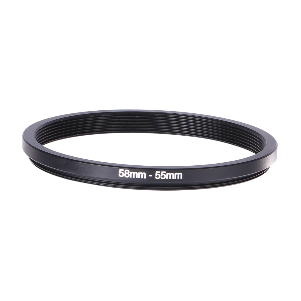 58mm to 55mm 58-55 58-55mm 58mm-55mm Stepping Step Down Filter Ring Adapter 