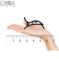 thumbnail image 6 of Camila Paris NV73 French Hair Clip for Women, Hair Side Clips, 3 inch Girls Hair Claw Clips Jaw Fashion Durable Styling Hair Accessories for Women, Strong Hold No Slip Grip, Made in France. Tortoise, 6 of 16
