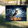thumbnail image 4 of Happy Halloween Shetland Sheepdog Witch Pumpkins Bats Yard Sign Sheltie Dog Lover Gifts Outdoor Home Lawn Garden Porch Decor - 13012, 4 of 5