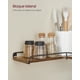thumbnail image 5 of VASAGLE Estantes de Esquina en Forma de L, Juego de 2, Estantes Flotantes, Estantes de Pared, para Dormitorio, Salón, Cocina, Estilo Industrial, Marrón Rústico y Negro LLS831B01, 5 of 5