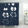 thumbnail image 1 of KSADK Cartoon Animation Explosion of Smoke Sprite for Games Circle Shower Curtain Bathroom Curtain 60x72 inch, 1 of 1