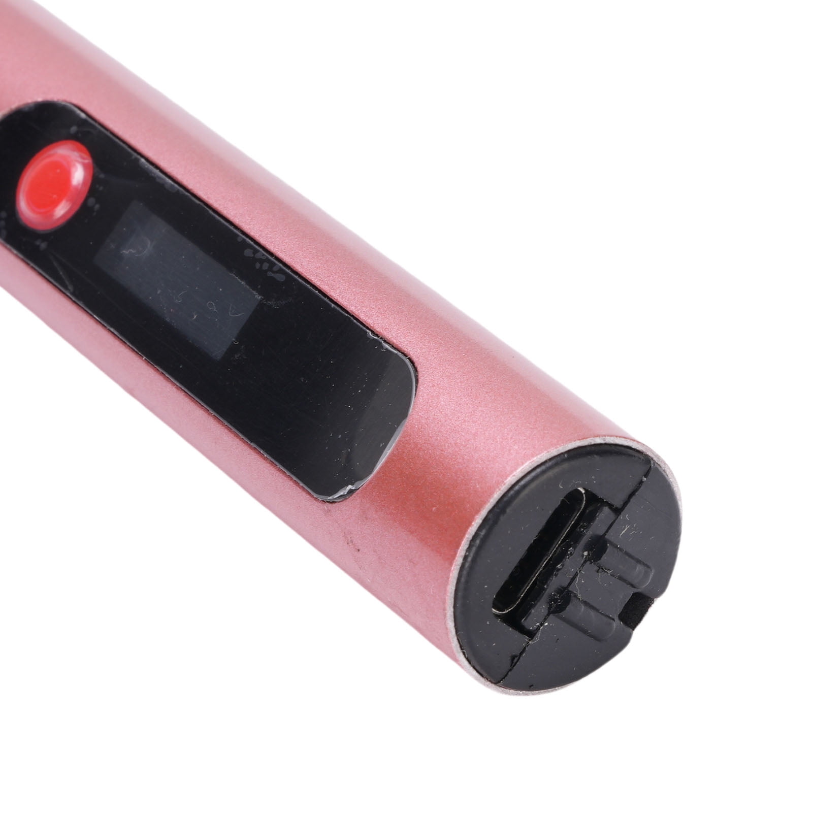 Nieyigj Professional Electric Nail Drill Machine Multifunctional Rechargeable Portable Engraving Pen for Manicure Pedicure Home Salon Use, 30000 RPM, Rose Gold