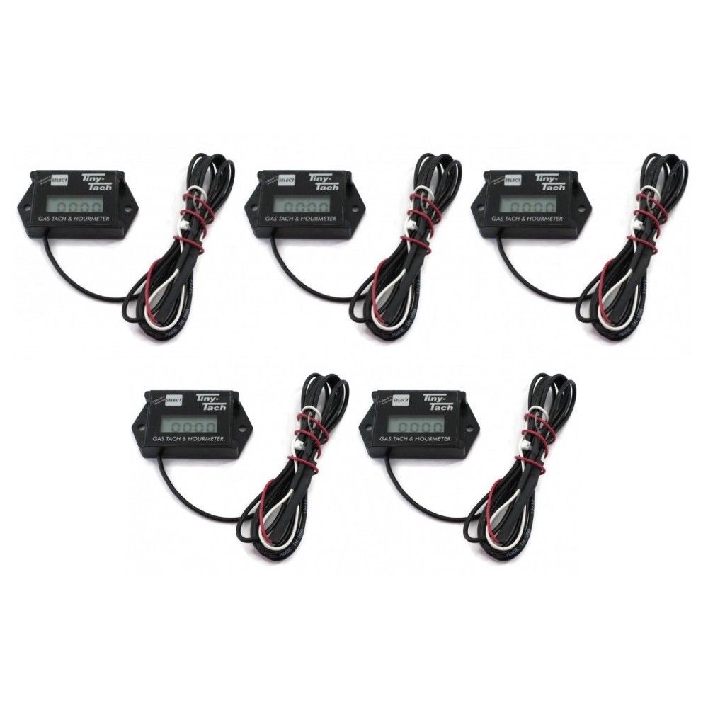(5) Professional TINY TACH Hour Meter / Tachometer RC Helicopter Heli