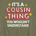 thumbnail image 3 of Instant Message - It's A Cousin Thing - Toddler And Youth Short Sleeve Graphic T-Shirt, 3 of 6
