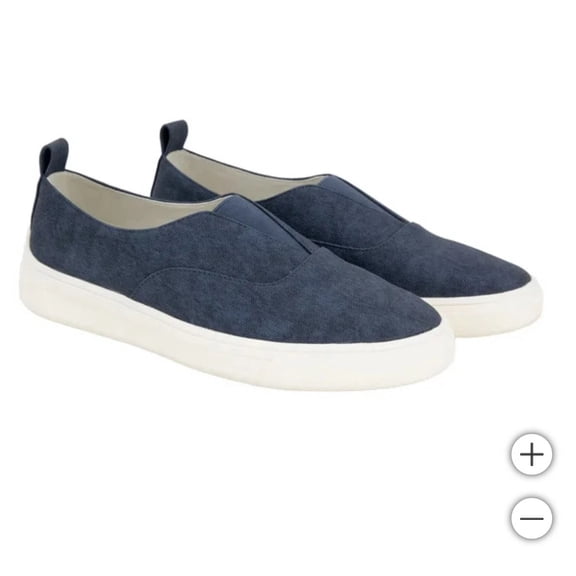 Kensie "Salia" Navy Blue Womens Shoes Slip On Fabric Size 10