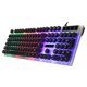 thumbnail image 3 of Teclado para juegos con retroiluminación con cable y teclado para computadora portátil con tapa redonda para oficina en casa, negro Inevent EL001654-02, 3 of 7