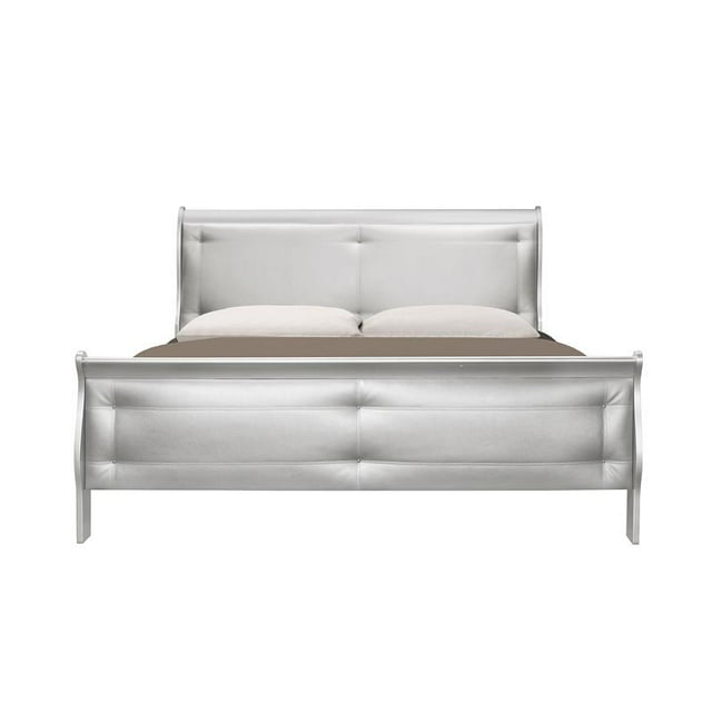 Global Furniture USA Marley Argent Lit Complet