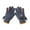 Navy, variant on Zwiiyzr Kids Gloves Full Fingers Gloves Knitted Warm Velvet Thick Five Finger Windproof Gloves for Boys and Girls 7-12 Years Gray