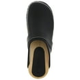 thumbnail image 6 of BJORK Maja Open Back Wood Leather Clogs (Black - EU42), 6 of 9