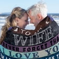 thumbnail image 3 of Best 50th 15th 10th 5 Year 3rd Wedding Birthday Gifts for Wife for Her Throw Blanket 60"x50", 3 of 8