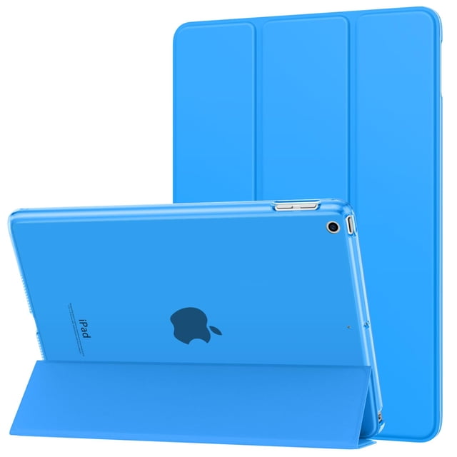 Funda para tableta MoKo Fit iPad 9.7 pulgadas 2017/2018 Auto Wake Blue