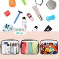 thumbnail image 5 of Large capacity cosmetic bag, PVC waterproof storage bag, 5 of 5
