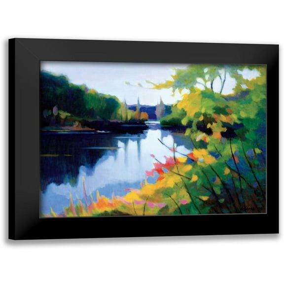 Asoma, Tadashi 14x12 Black Modern Framed Museum Art Print Titled - Morning Light