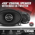 thumbnail image 2 of Parlantes para Auto DS18 ZXI-464 4x6" 2 Vías 180W 4 Ohm Par, 2 of 9