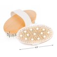 thumbnail image 2 of Bath Body Brushes,Exfoliating Wet Dry Brushing Skin Scrubber Massager, 2 of 3