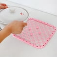 thumbnail image 3 of Amerteer Silicone Sink Protector Mat - Cover Sink Mat for Kitchen - Silicone Saver Sink Mat Rubber Sink Mats with Drainage Holes, Drying Rack Silicone Sink Mat, Kitchen Sink Dish Drying Mat-White, 3 of 7