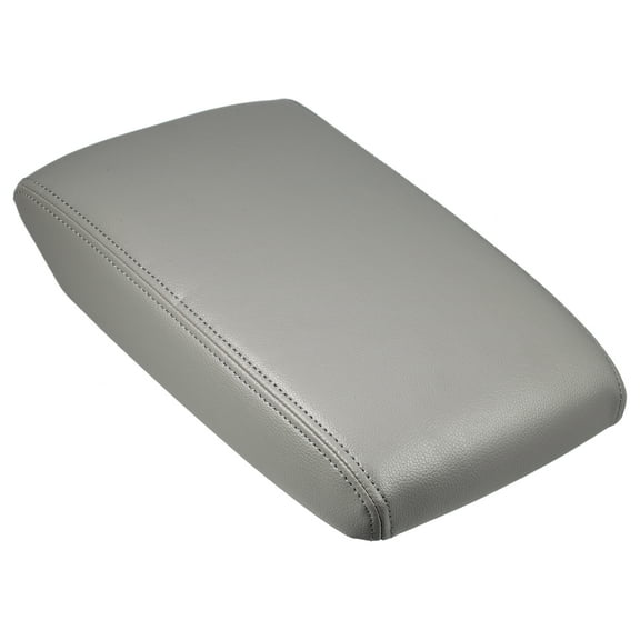 Unique Bargains Car Center Console Lid Armrest Seat Box Cover Protector for Toyota Highlander 3.5L Faux Leather Gray