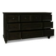 thumbnail image 6 of New Classic Furniture Sevilla 9-Drawer Wood Dresser in Walnut, 6 of 7