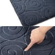 thumbnail image 3 of Cateissary 3x Pedestal de baño ecológico, tapa de inodoro suave y absorbente, fácil de limpiar e instalar, moderno Juegos de accesorios de baño rojo, 3 of 6