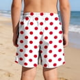thumbnail image 5 of hengsof Boys' Summer Printed Beach Swim Trunks Stylish Double Layered Comfortable Beach Sports Casual Shorts with Pockets, 5 of 5