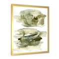 thumbnail image 2 of Designart 'Abstract Clouds In Dark Green II' Modern Framed Art Print, 2 of 4