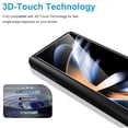 thumbnail image 6 of 1 Pack for Samsung Galaxy Z Fold 7 Screen Protector, Ultra Clear Military-Grade Tempered Glass - Reinforced Edge Durable Smooth Easy to Install Anti-fingerprint Anti-scratch for Galaxy Z Fold 7, Clear, 6 of 6