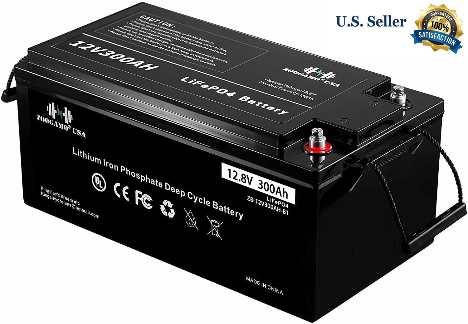 LiTime 12V 300Ah Lithium LiFePO4 Battery - High Power Output, Easy  Installation, 4000+ Deep Cycles - Perfect for Off-Grid, RV, Solar