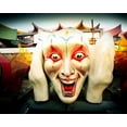 thumbnail image 2 of Stalowy, John 14x12 White Modern Wood Framed Museum Art Print Titled - Clown Face, 2 of 4