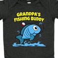 thumbnail image 4 of Inktastic Grandpa's Fishing Buddy (blue) Boys or Girls Baby Bodysuit, 4 of 5