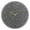 Dark Grey, variant on Dailycode Round Wall Clock Battery Operated Silent Non-Ticking Hanging Clock 10" Pale Mauve