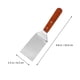 thumbnail image 3 of ColoMX 2pcs cocina acero inoxidable bistec espátulas home pizza palas (color surtido), 3 of 7