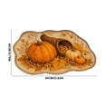 thumbnail image 3 of SLYNSHome Autumn Floor Mat, Cozy Pumpkin Basket Non-Slip Bath Rug, Soft Washable Seasonal Shaped Carpet Roll Packed For Bathroom Living Room Entryway Indoor Decor, 3 of 7